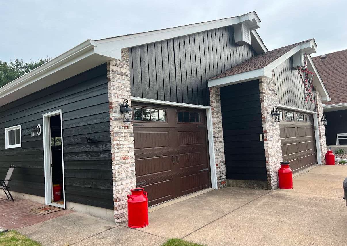 Exterior Siding Paint Job Completed in the Eau Claire Area image