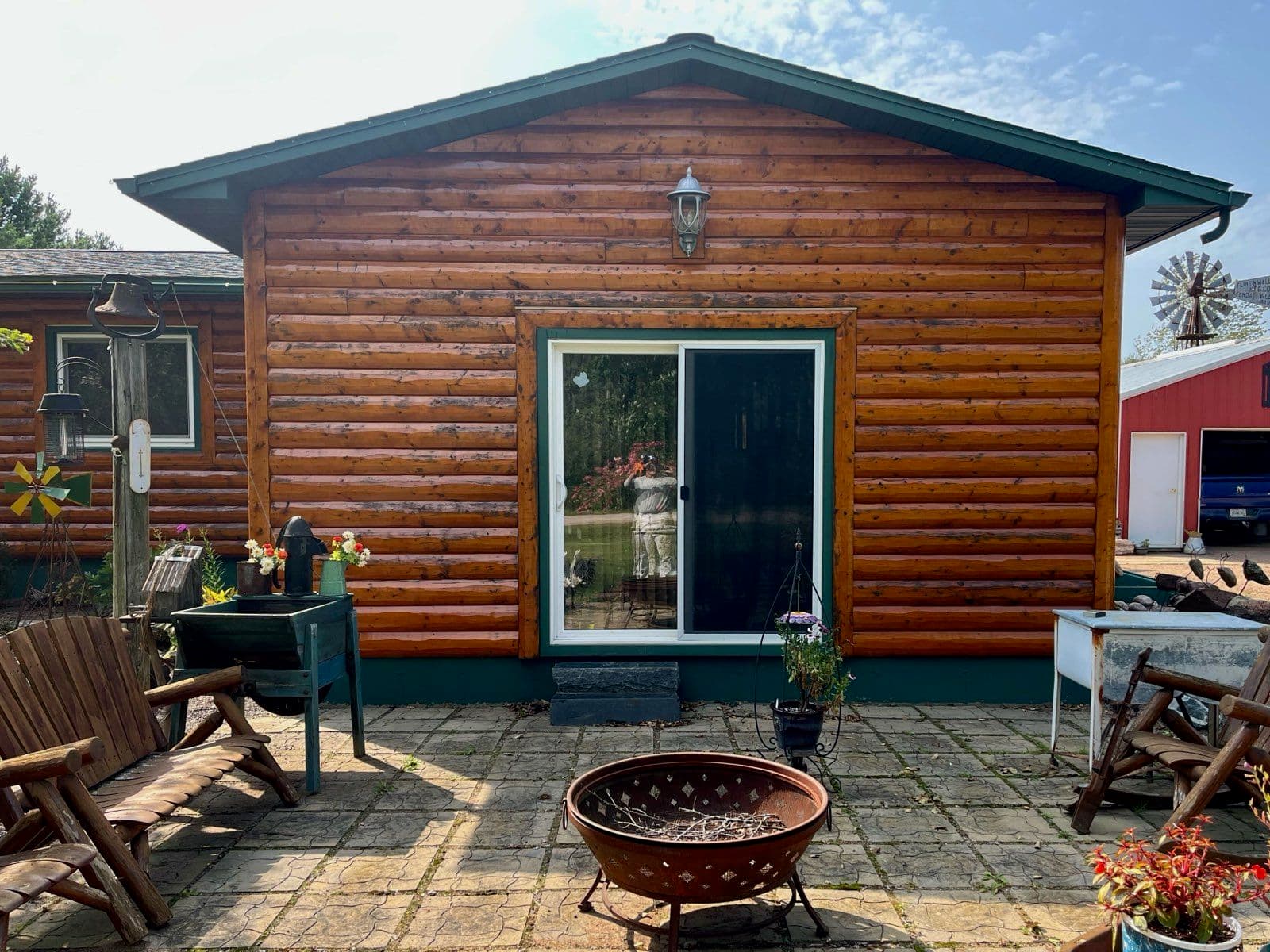 Stunning Log Cabin Transformation in Eau Claire image