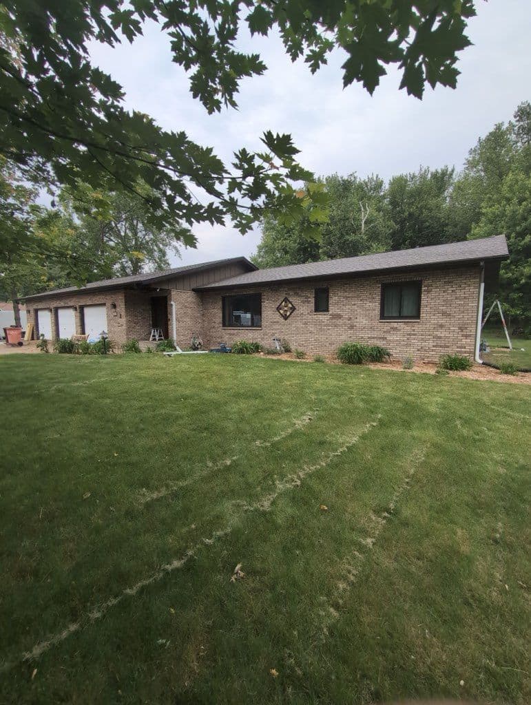Gallery photos for Dazzling Home Exterior Transformation in Eau Claire: Image #1