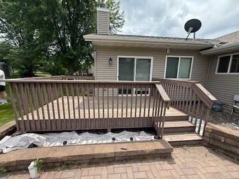 Stunning Deck Makeover: Eau Claire Transformation image