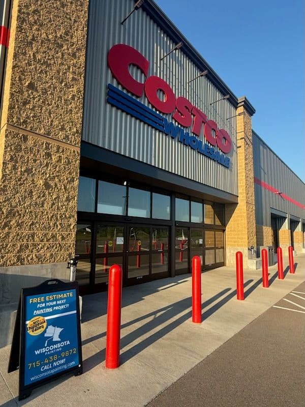 Eau Claire Costco Exterior Painting Refresh image